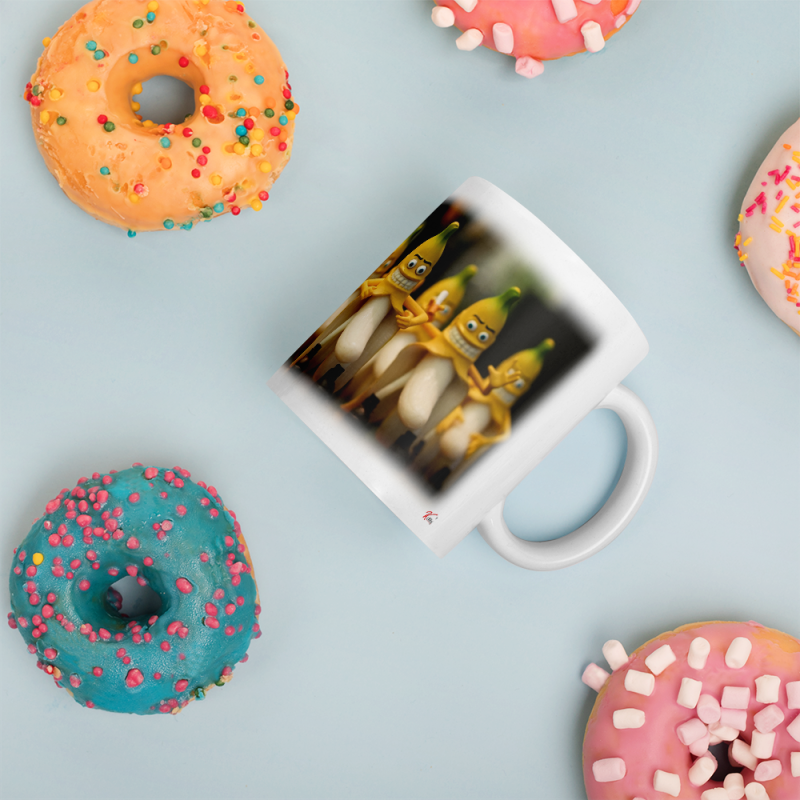Mug humoristique j'ai grave la banane