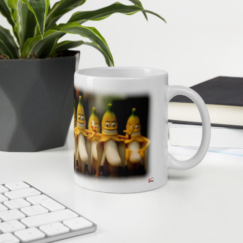 Mug humoristique j'ai grave la banane