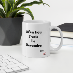 Offrir un cadeau à la con, un mug