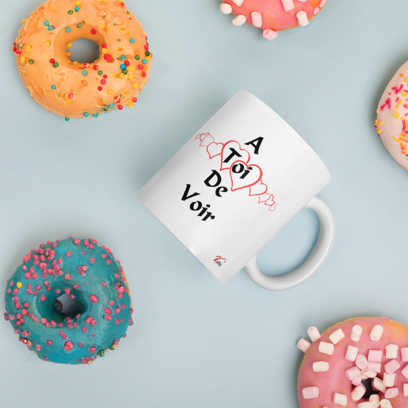Mug cadeau sexy la café excite le cunni détend