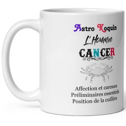 Tasse cancer sexy pour homme