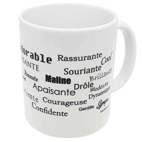 Mug je t'aime Maman avec compliments