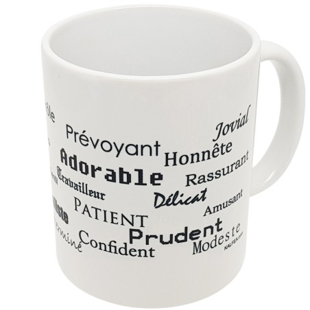 Tasse je t'aime papa avec compliments