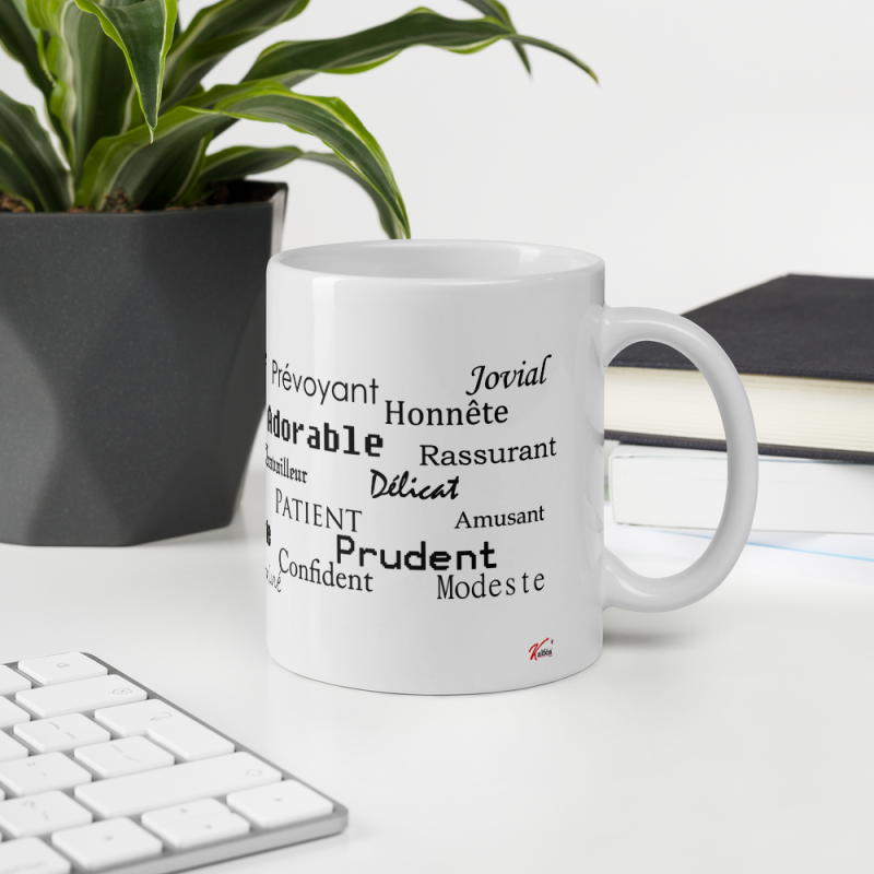 Tasse je t'aime papa avec compliments