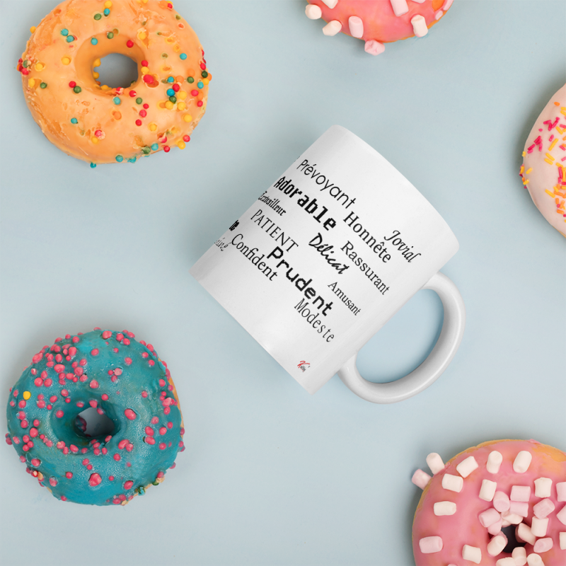 Duo de mugs je t'aime papa maman à offrir