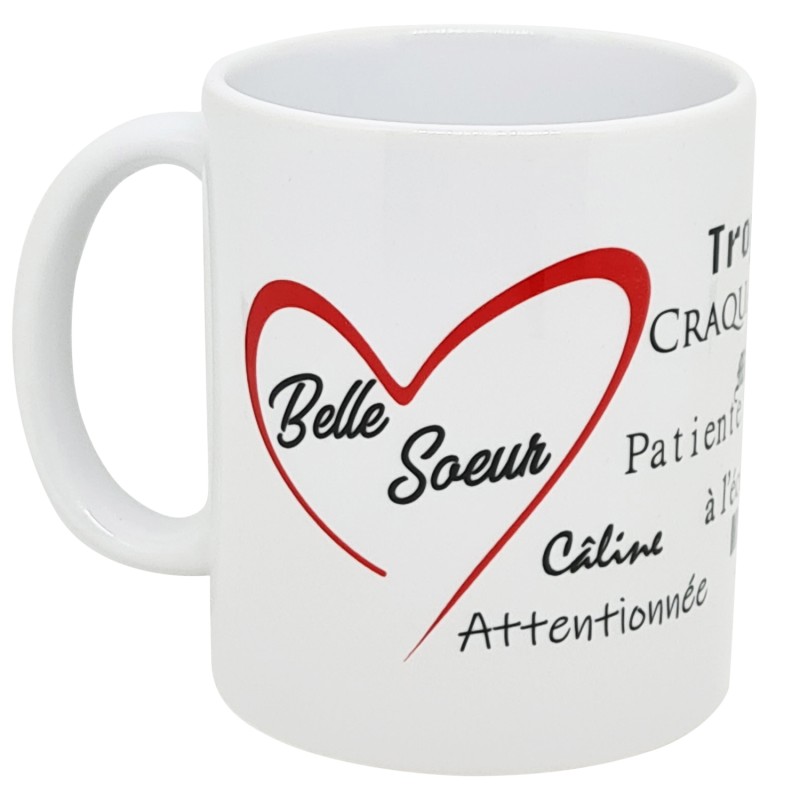 Mug Belle soeur pour lui dire je t'aime