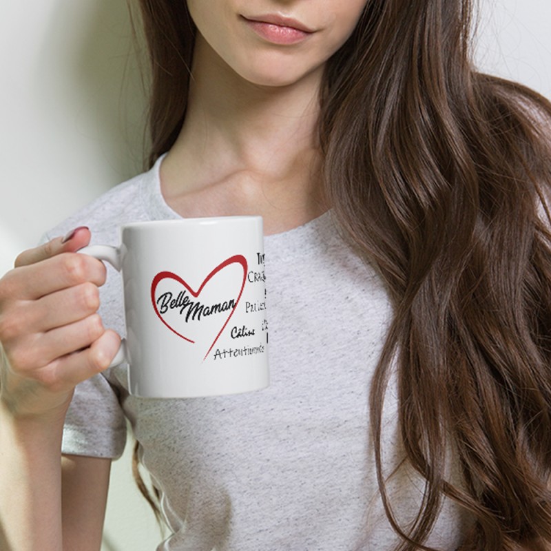 Mug cadeau Belle Maman pour lui dire je t'aime