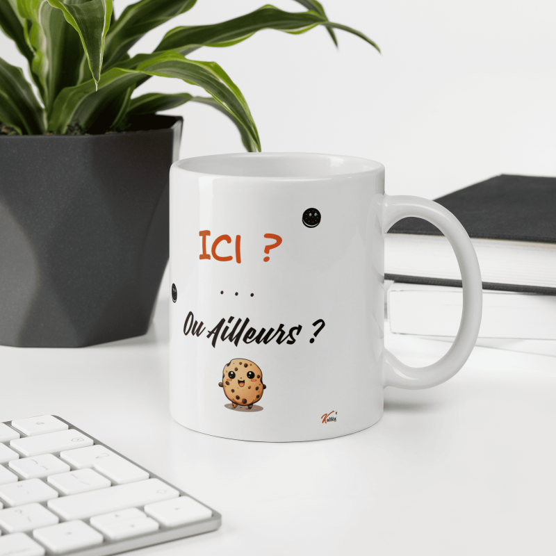 Mug humoristique viens tremper ton biscuit