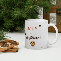 Mug humoristique viens tremper ton biscuit