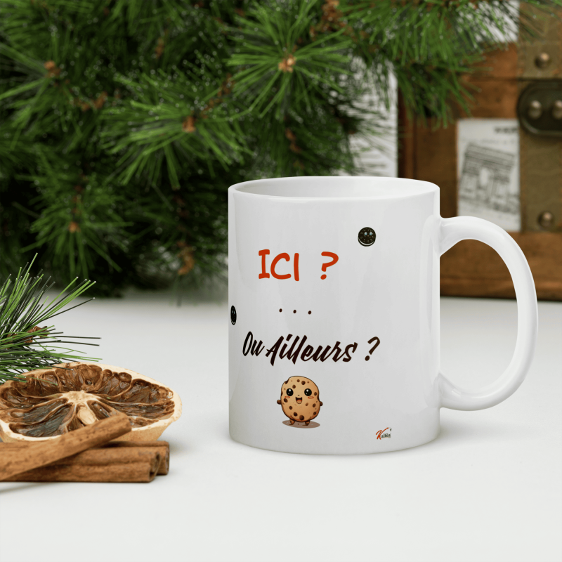Mug humoristique viens tremper ton biscuit
