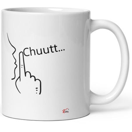 Mug cadeau raclette levrette, tasse drôle et coquine