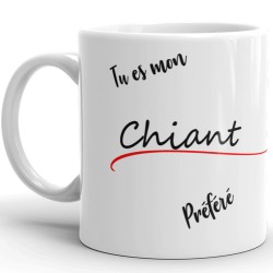 Tasse cadeau mon chiant préféré