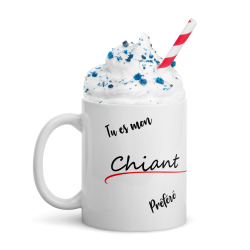 Tasse cadeau mon chiant préféré