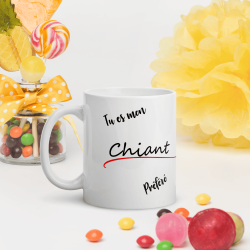 Tasse cadeau mon chiant préféré