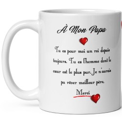 Mug cadeau papa à offrir