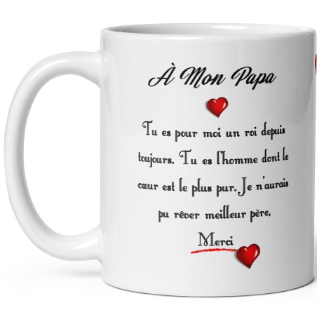 Mug cadeau papa à offrir