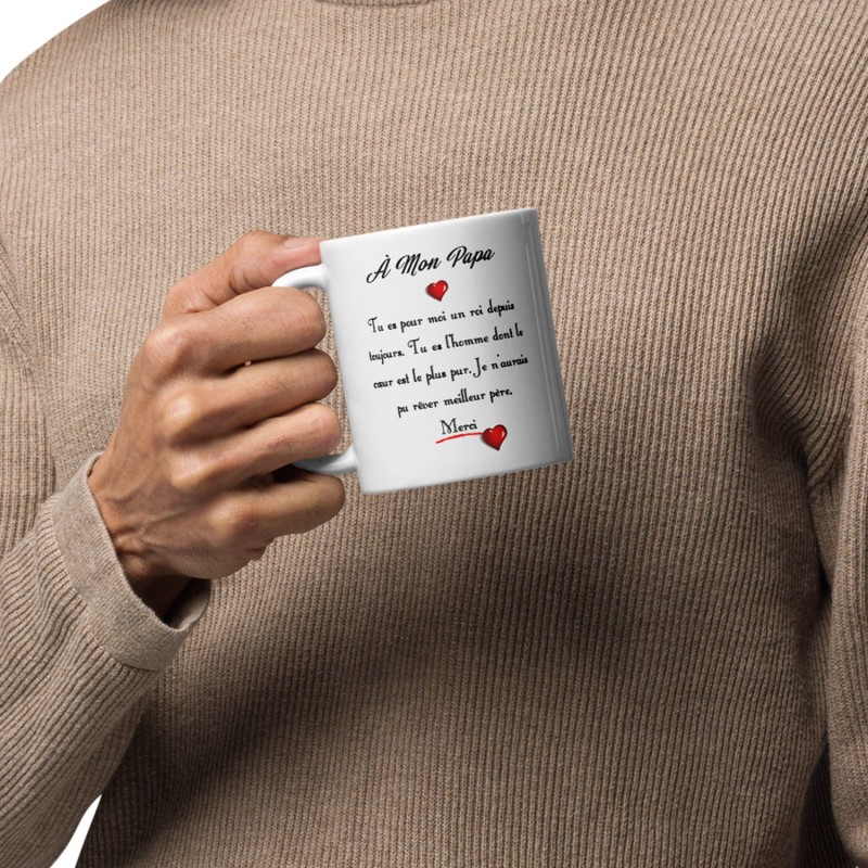 Mug cadeau papa à offrir