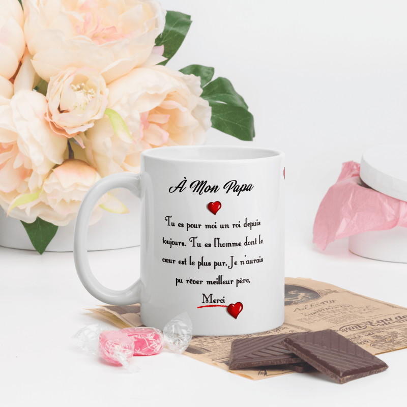 Mug cadeau papa à offrir