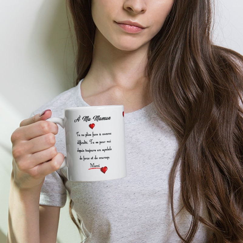 Mug maman cadeau je t'aime