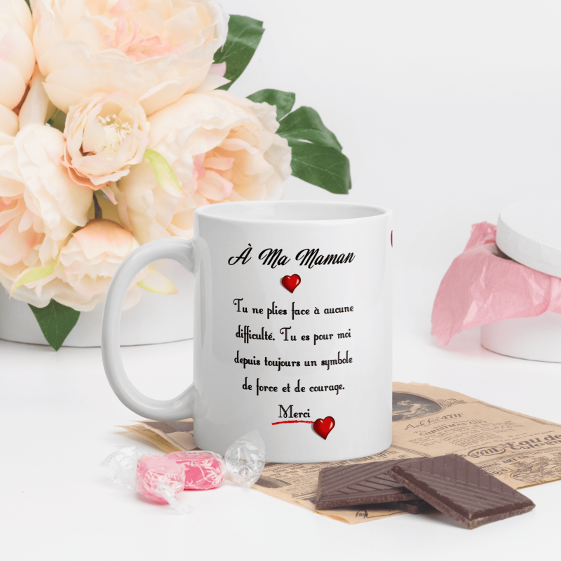 Mug maman cadeau je t'aime