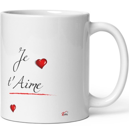 Mug cadeau pour mamie je t'aime