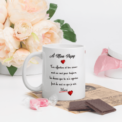 Mug cadeau pour papy je t'aime