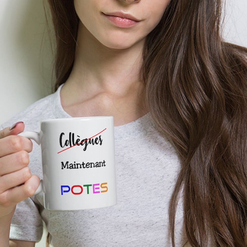 Mug collègue pote à offrir en cadeau