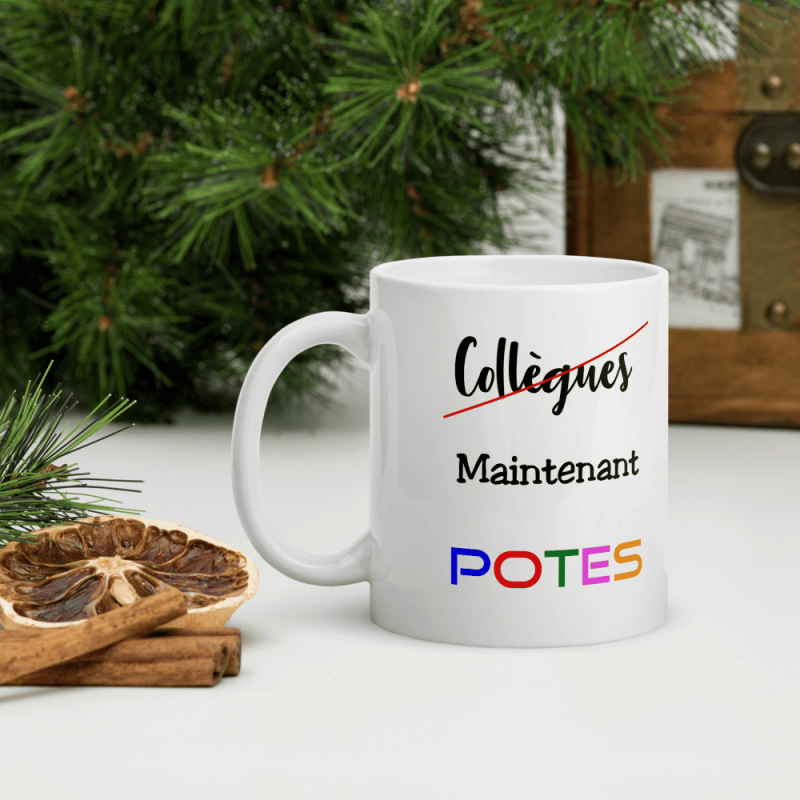 Mug collègue pote à offrir en cadeau