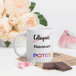 Mug collègue pote à offrir en cadeau