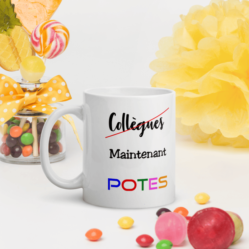 Mug collègue pote à offrir en cadeau