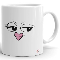 Mug marrant voilà la bombasse