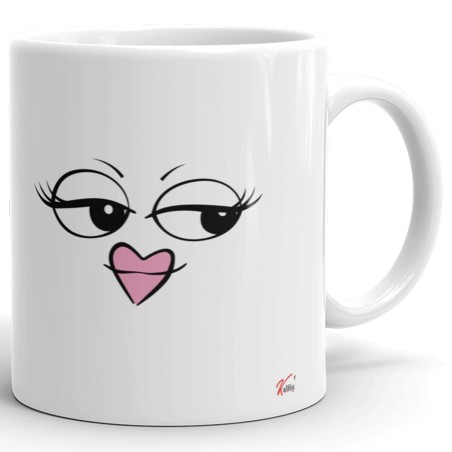 Mug marrant voilà la bombasse