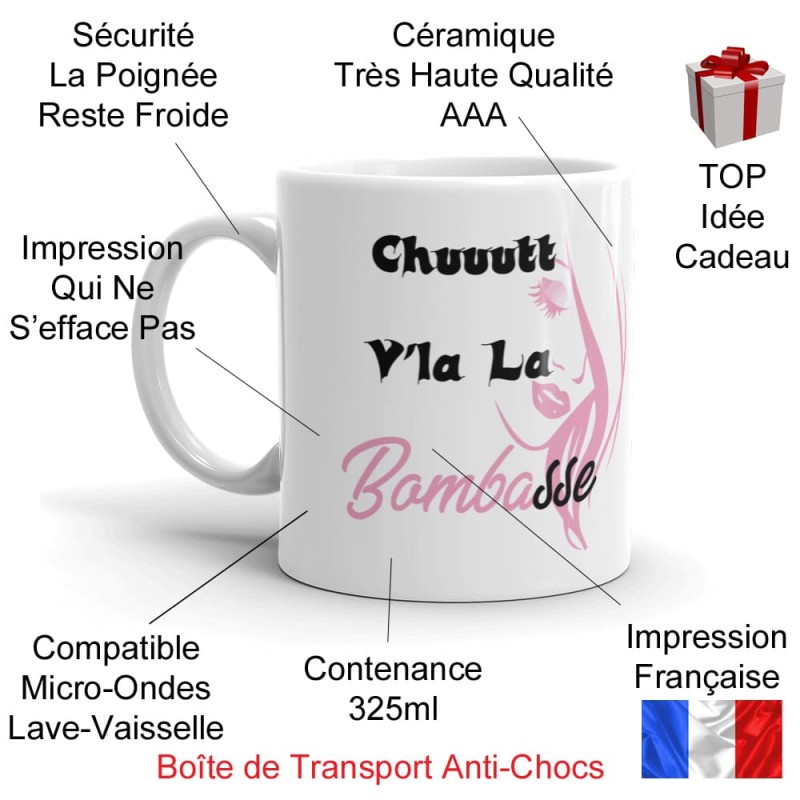 Mug marrant voilà la bombasse