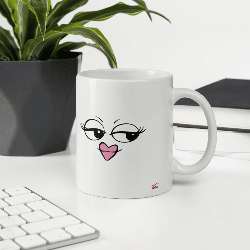 Mug marrant voilà la bombasse