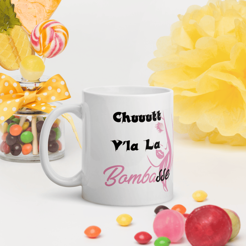 Mug marrant voilà la bombasse