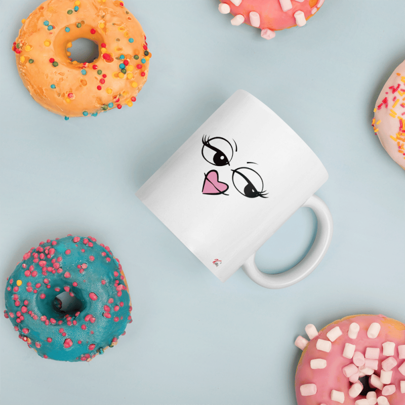 Mug marrant voilà la bombasse