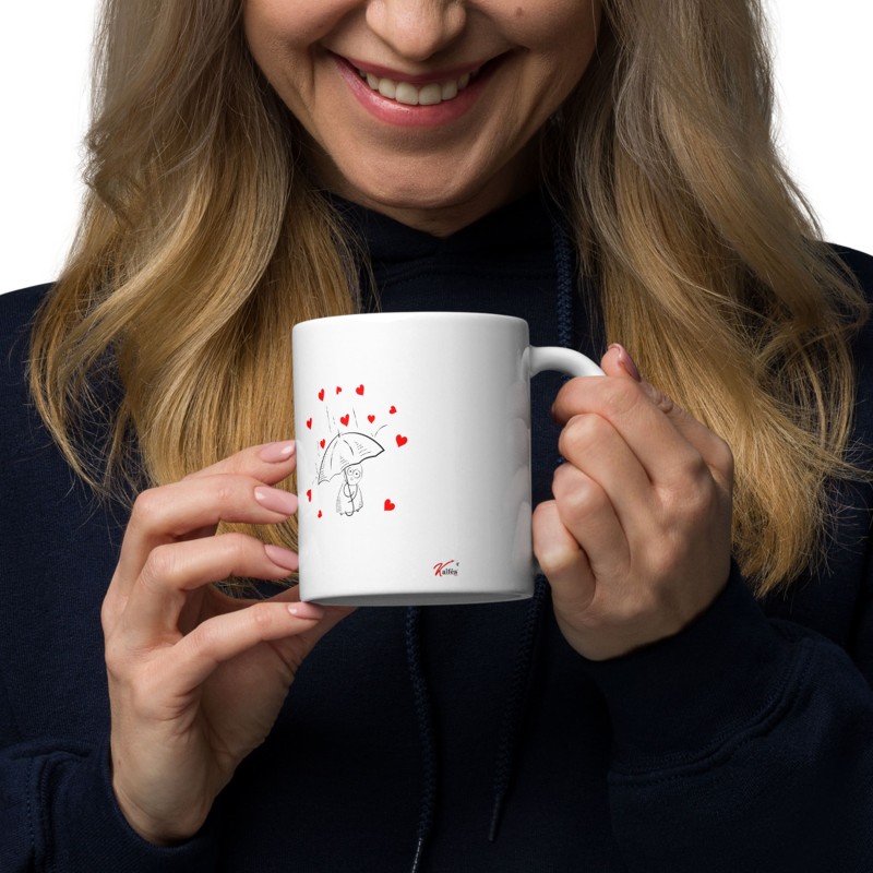 Mug je t'aime pétasse, cadeau drôle