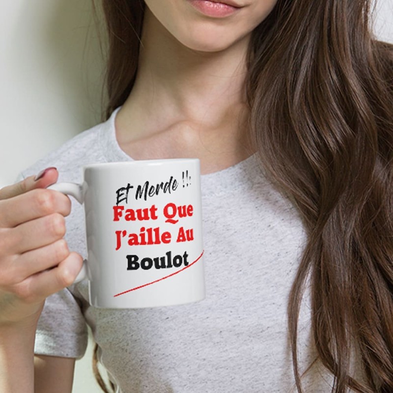 Mug merde faut aller au boulot
