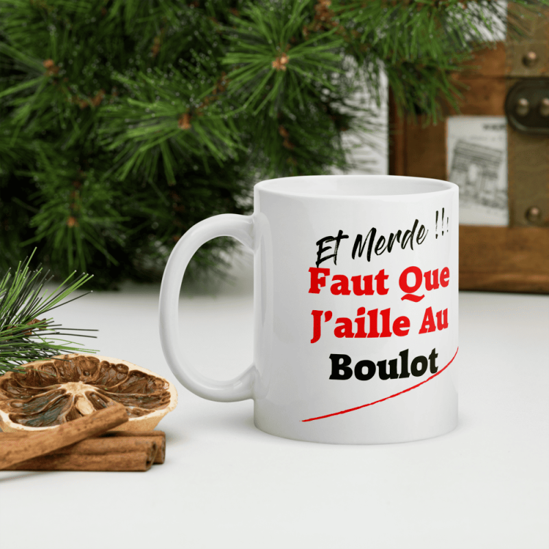 Mug merde faut aller au boulot
