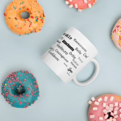 Mug je t'aime Mamie coeur rouge
