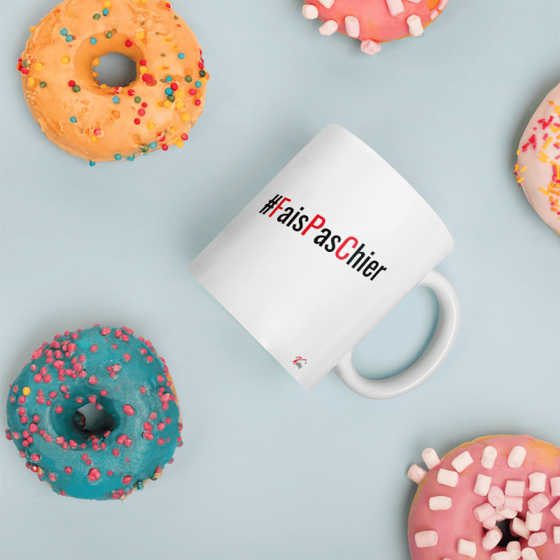 Mug drôle bonjour ça va ? doigt d'honneur cordialement