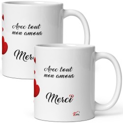 Duo de mugs cadeaux pour grand-mère et grand-père