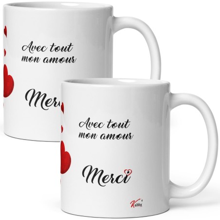 Duo de mugs cadeaux pour grand-mère et grand-père