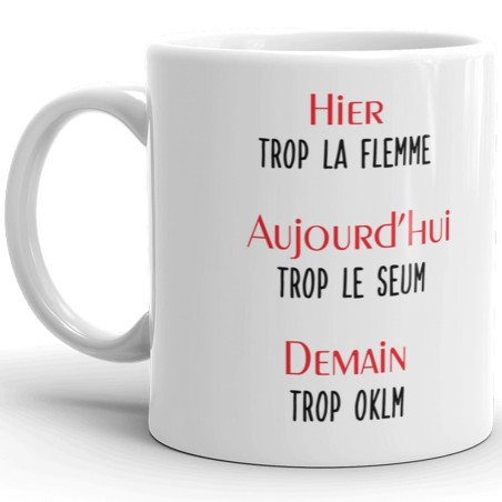 Mug cadeau pour adolescent avec réseaux sociaux