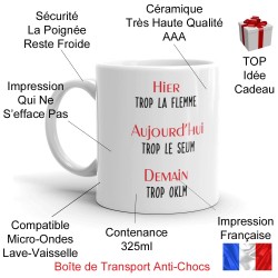 Mug cadeau pour adolescent avec réseaux sociaux