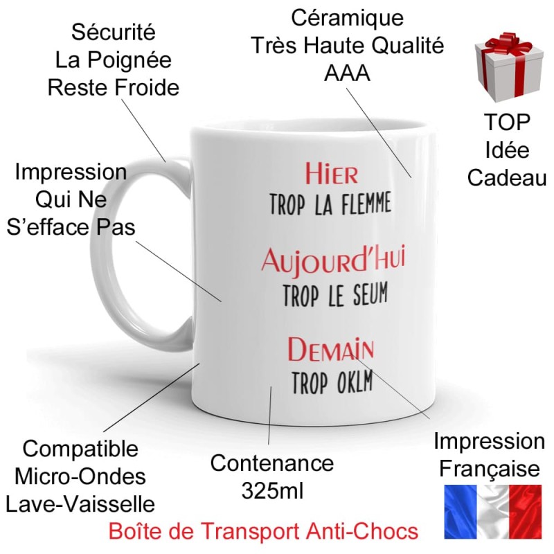 Mug cadeau pour adolescent avec réseaux sociaux