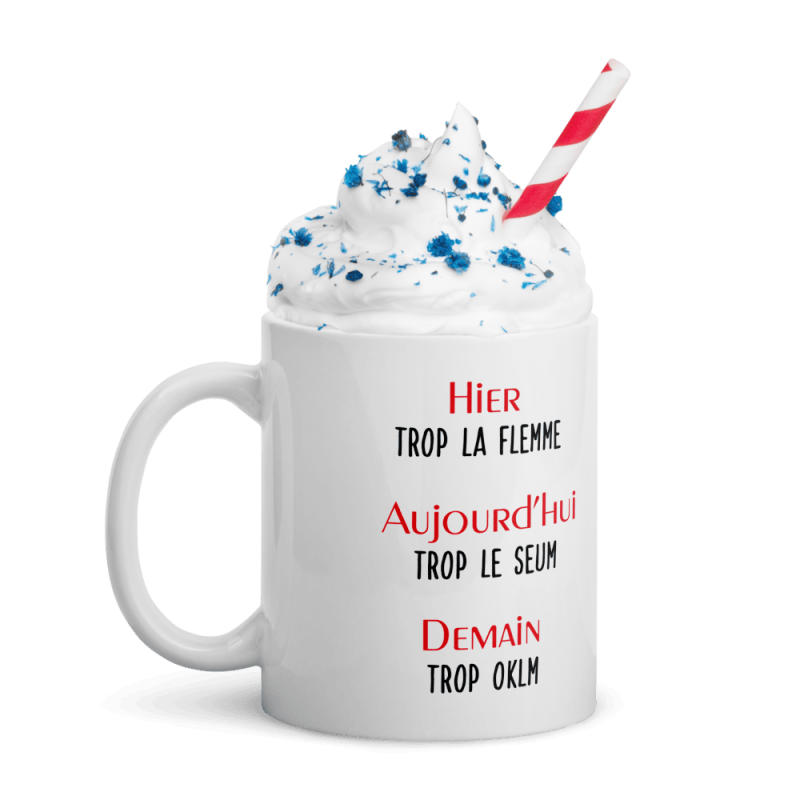 Mug cadeau pour adolescent avec réseaux sociaux