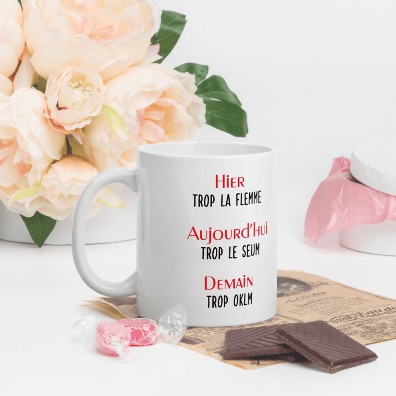 Mug cadeau pour adolescent avec réseaux sociaux