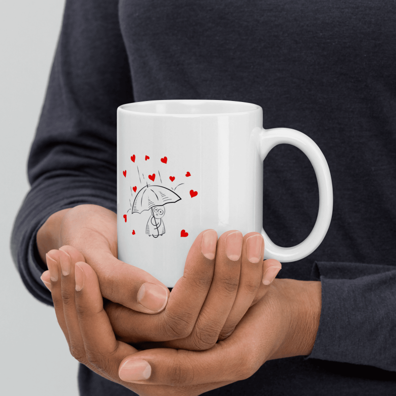 Mug je t'aime connard, cadeau drôle pour son chérie