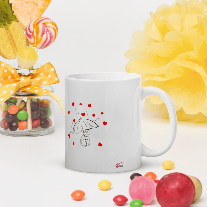 Mug je t'aime connard, cadeau drôle pour son chérie